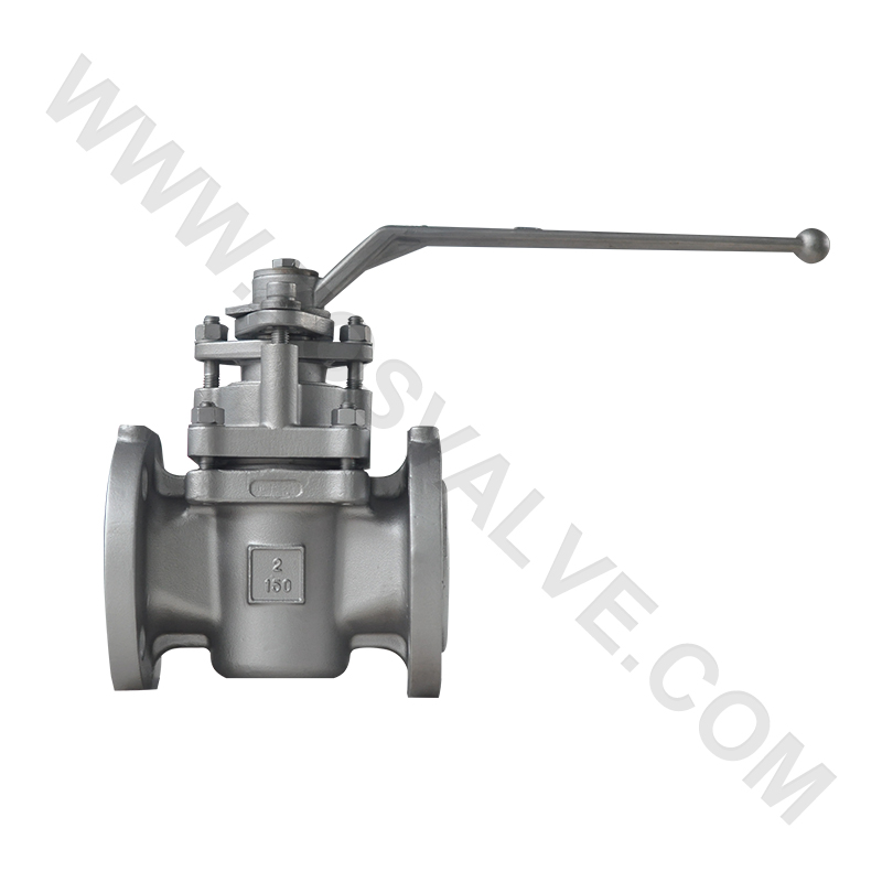 不銹鋼316襯氟旋塞閥